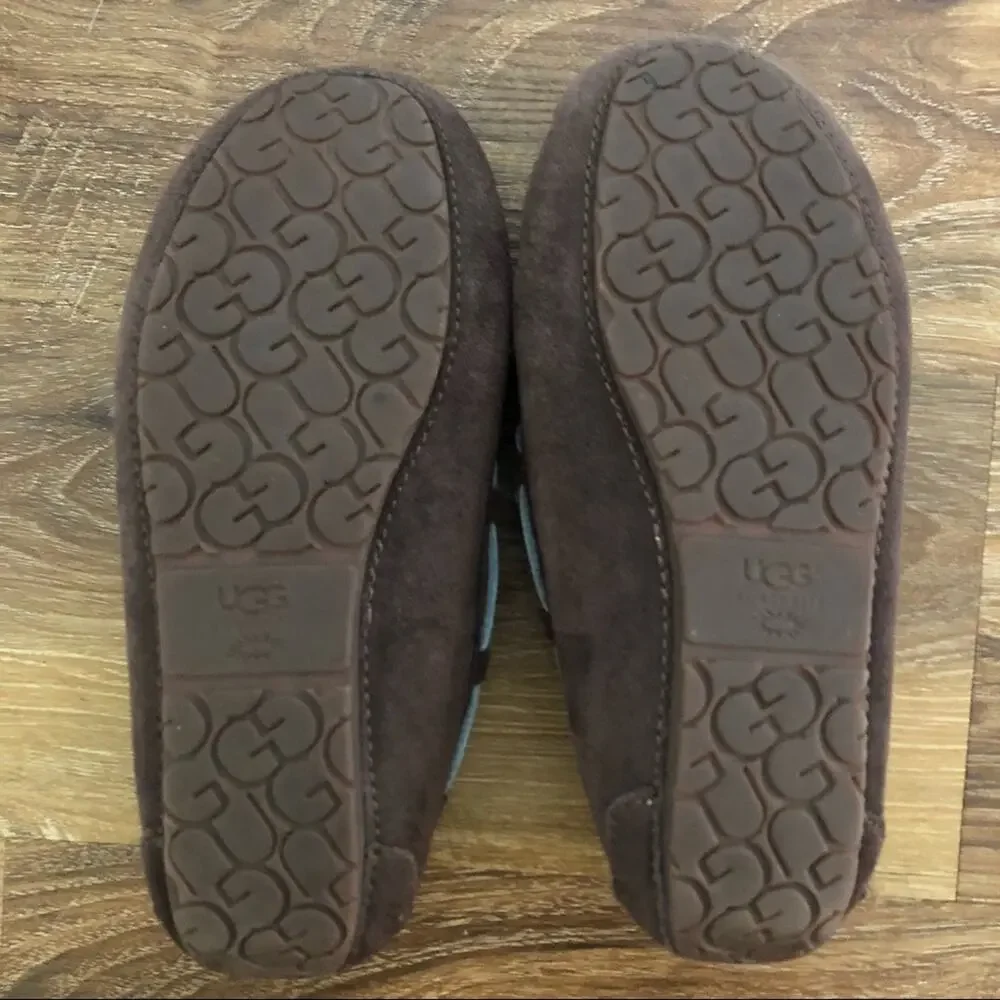 Ugg Kids Dakota Slippers Dark Brown Size 2
